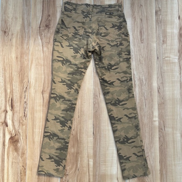 Vanilla Star Green and Tan Camouflage Jeans Size 11 - Picture 6 of 7